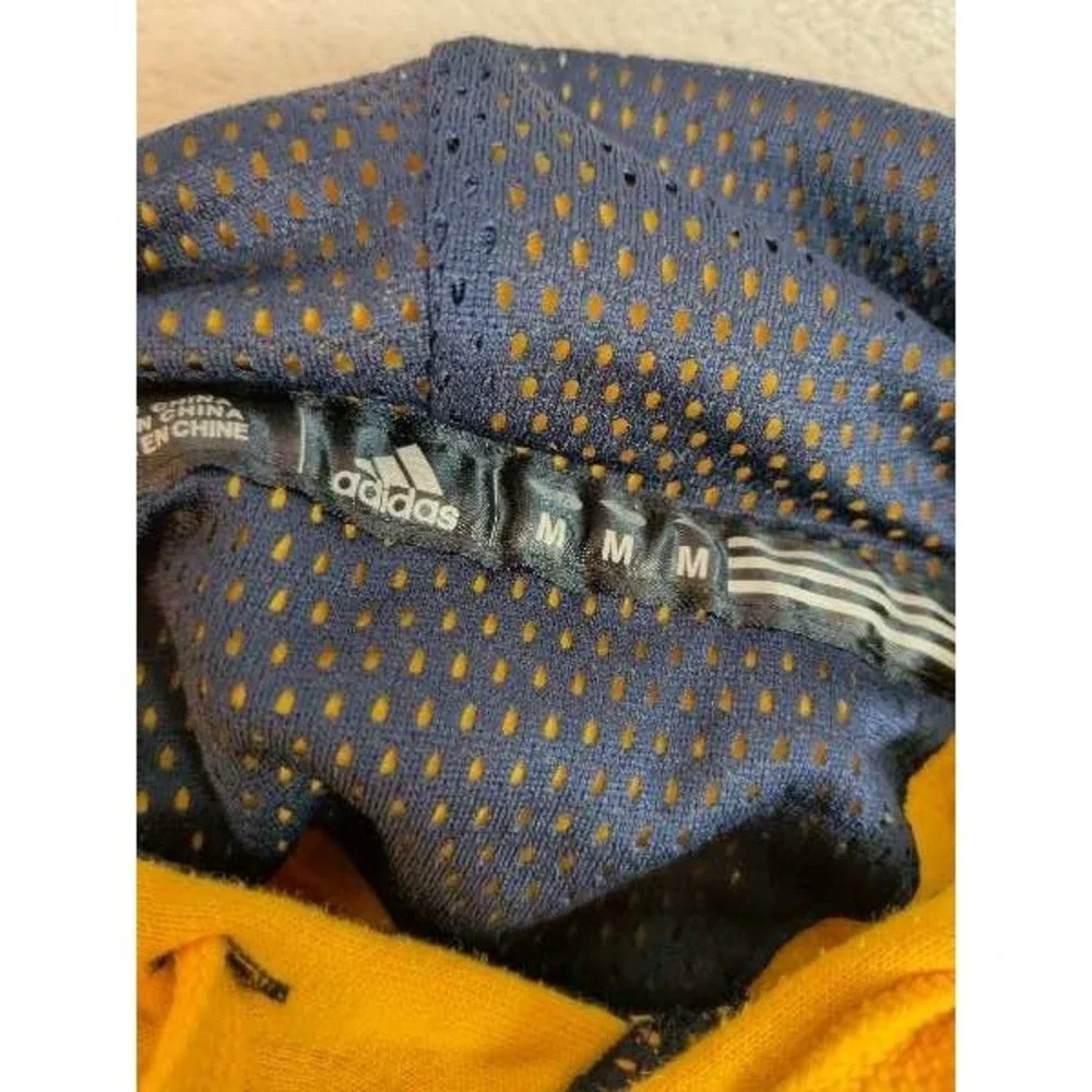 LA Galaxy Adidas Hoodie Lot 2 Men's Medium Soccer Pullover Athletic
